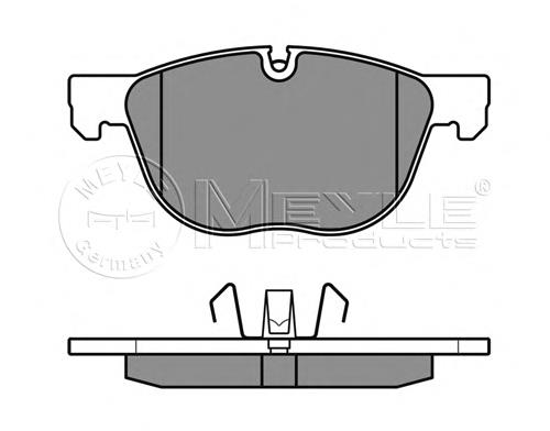 34112413068 BMW Sapatas do freio dianteiras de disco