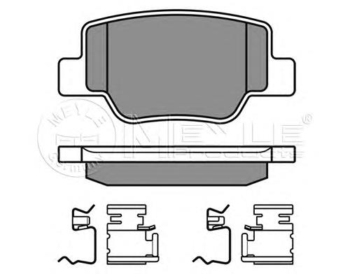 044660F010 Toyota Sapatas do freio traseiras de disco