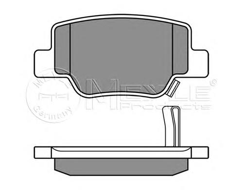 Sapatas do freio traseiras de disco Toyota 044660F010 preço, a partir de 28,70 USD