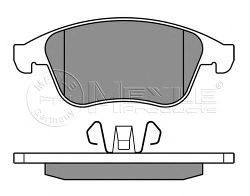 440608746R Renault (RVI) Sapatas do freio dianteiras de disco
