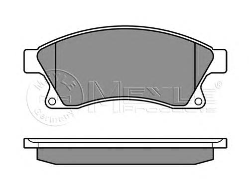 95516191 Opel Sapatas do freio dianteiras de disco