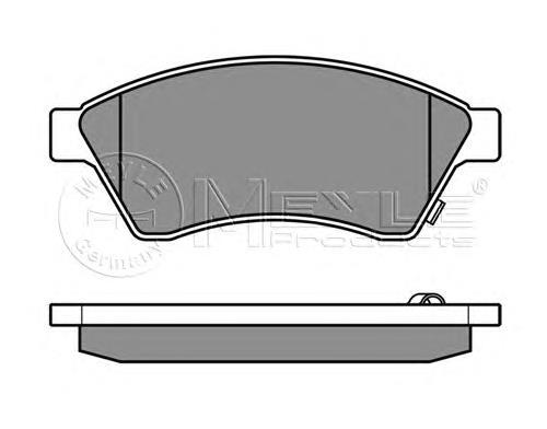 Sapatas do freio dianteiras de disco Opel 95516191 preço, a partir de 39,83 USD