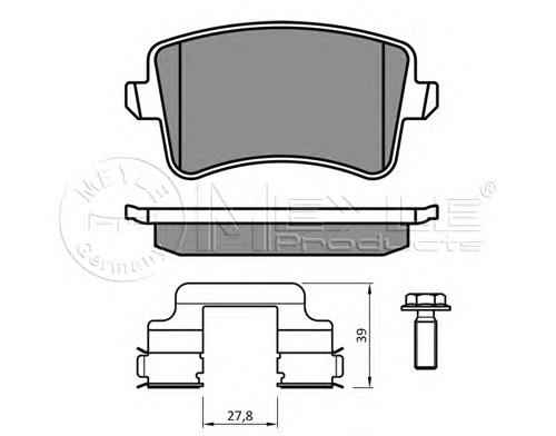 DP41988R EBC Brakes Sapatas do freio traseiras de disco