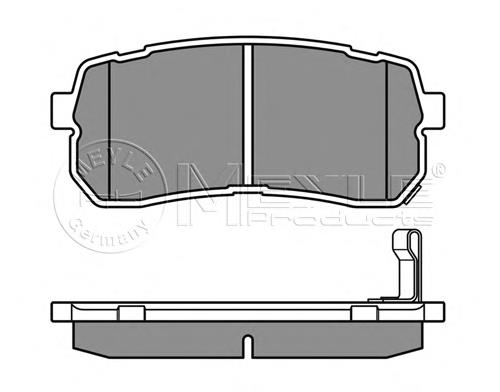 Sapatas do freio traseiras de disco Hyundai/Kia SP1192 preço, a partir de 16,53 USD
