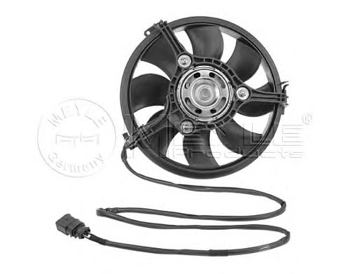 Ventilador elétrico de esfriamento montado (motor + roda de aletas) Meyle 1002360022