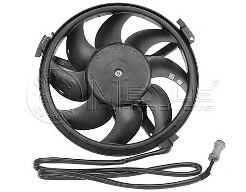 Ventilador elétrico de esfriamento montado (motor + roda de aletas) 30914850 Swag