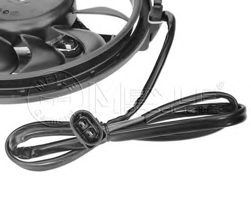 048700N Dasis Ventilador elétrico de esfriamento montado (motor + roda de aletas)