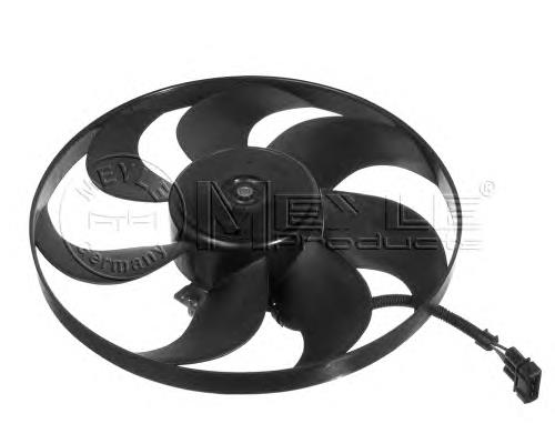 Ventilador elétrico de esfriamento montado (motor + roda de aletas) 8370002 TYC
