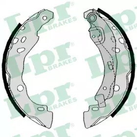 Sapatas do freio traseiras de tambor 08630 LPR