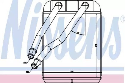 Radiador de forno (de aquecedor) Volkswagen AMAROK 2HA, 2HB, S1B, S6B, S7A, S7B