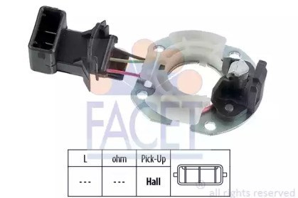Sensor de efeito Hall Audi A4 8K2