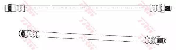 Mangueira do freio dianteira Dacia Sandero 1 BS0, 1