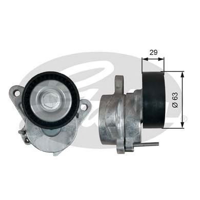 Reguladora de tensão da correia de transmissão Volkswagen Caddy 4 SAA, SAH