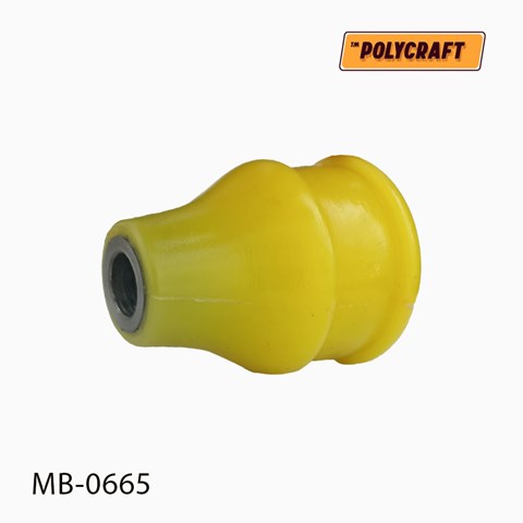 Bloco silencioso de amortecedor traseiro MB0665 POLYCRAFT