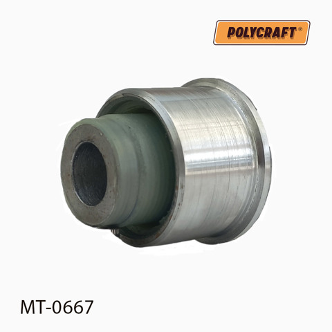 Bloco silencioso (coxim) de viga dianteira (de plataforma veicular) MT0667 POLYCRAFT