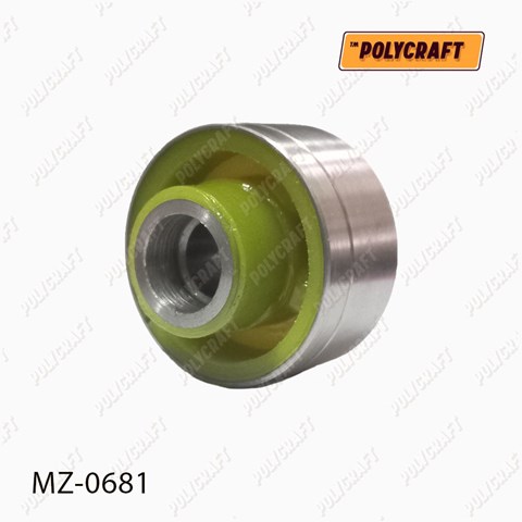 Bloco silencioso traseiro de travessa de fixação de redutor traseiro MZ0681 POLYCRAFT