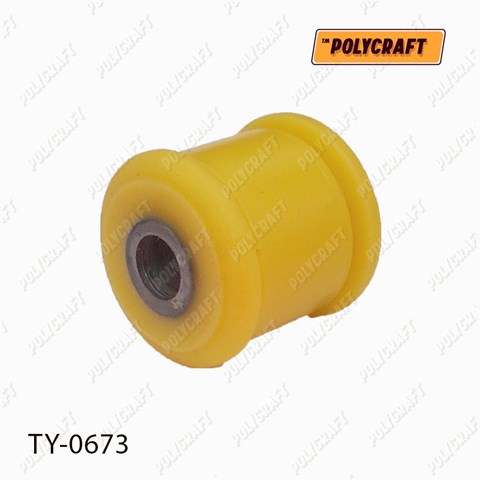 Bloco silencioso do braço oscilante inferior traseiro longitudinal TY0673 POLYCRAFT