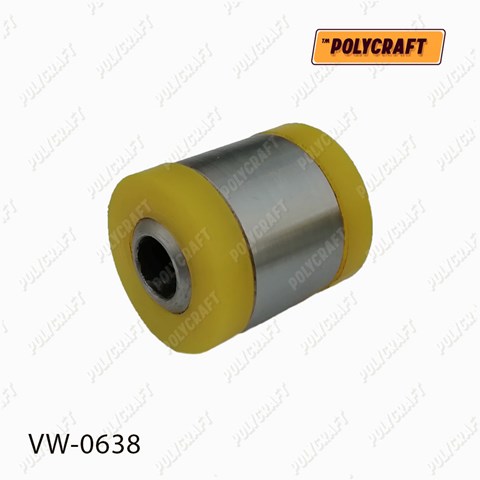 Bloco silencioso externo traseiro de braço oscilante transversal VW0638 POLYCRAFT