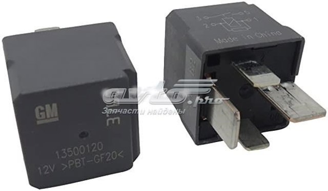 Relê das velas de incandescência 13500120 GM