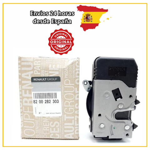 Fecho da porta traseira esquerda batente 8200282303 RENAULT