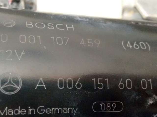 Motor de arranco 0001107459 MERCEDES