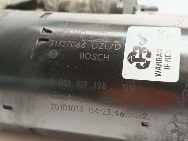 Motor de arranco 0001109398 VOLVO