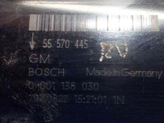 Motor de arranco 0001138030 OPEL