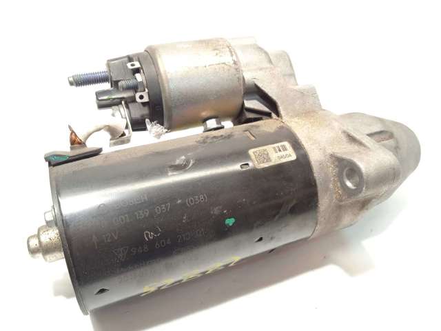 Motor de arranco 0001139037 PORSCHE
