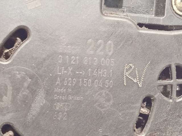 Gerador 0121813005 MERCEDES