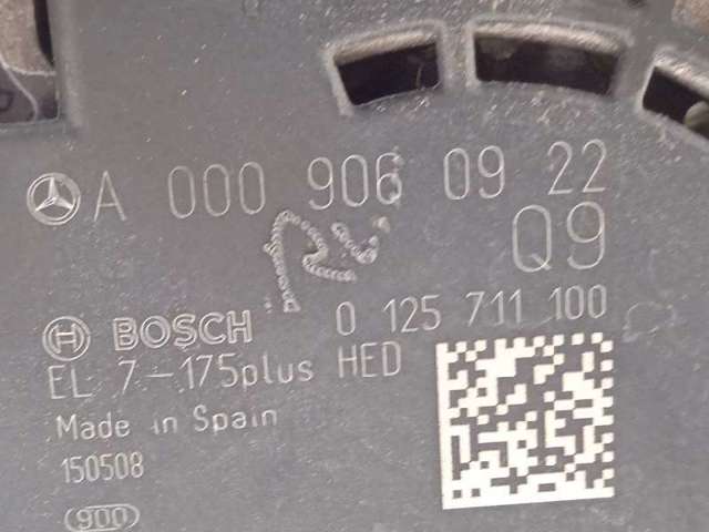 Gerador 0125711100 MERCEDES