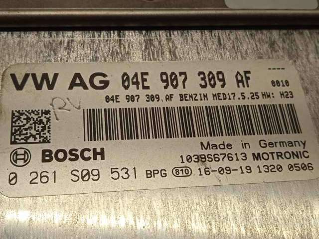 Módulo de direção (Centralina eletrônica) de motor 0261S09531 VAG