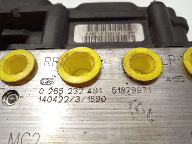 Unidade hidráulico de controlo ABS 0265232491 FIAT