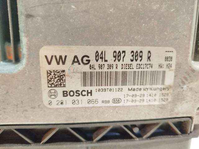 Módulo de direção (Centralina eletrônica) de motor 0281031066 VAG