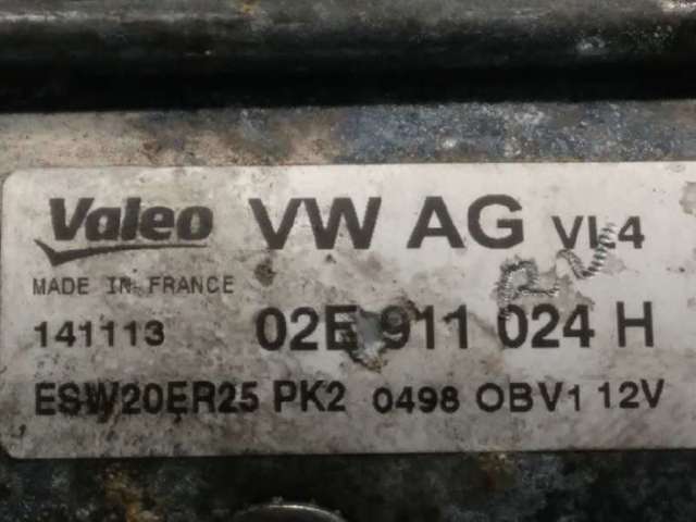 Motor de arranco 02E911024H VAG