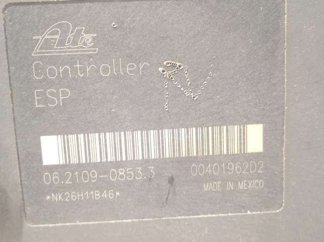 Unidade hidráulico de controlo ABS 06210207394 SSANG YONG