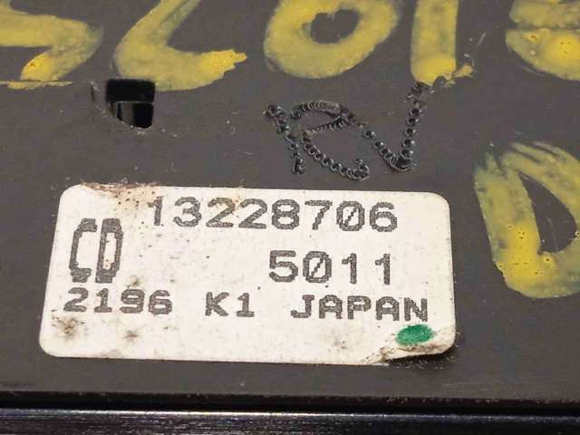 Unidade de botões dianteira esquerda de controlo de elevador de vidro 13228706 OPEL