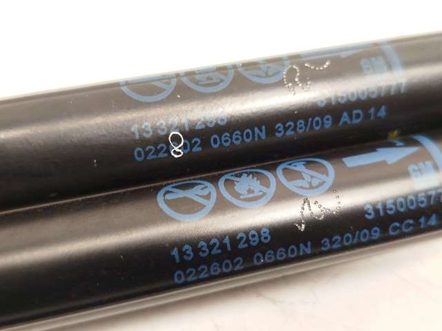 Amortecedor de tampa de porta-malas (de 3ª/5ª porta traseira) 13321298 OPEL