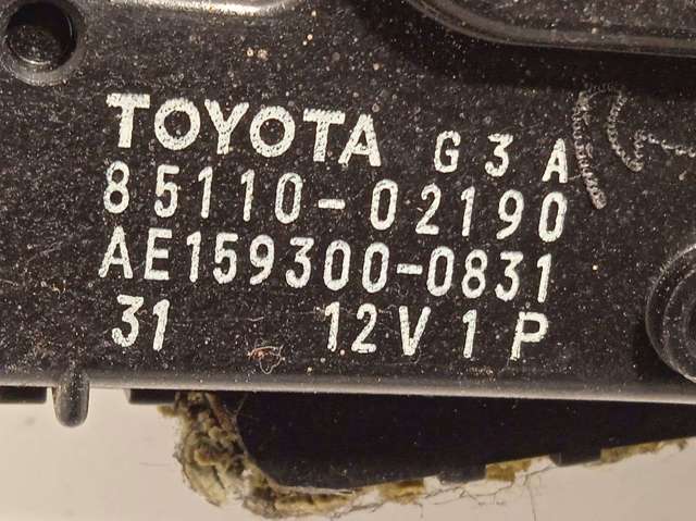 Motor de limpador pára-brisas do pára-brisas 1593000831 TOYOTA