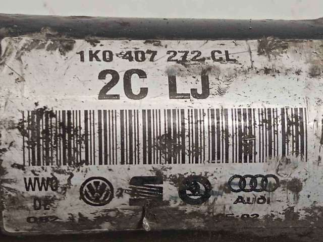 Semieixo (acionador) dianteiro direito 1K0407272CL VAG