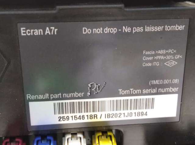 Joystick multifuncional de controlo 259154618R RENAULT