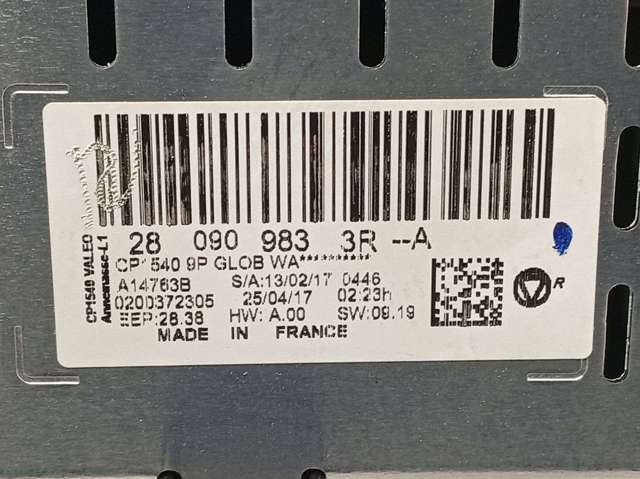 280909833R Renault (RVI)