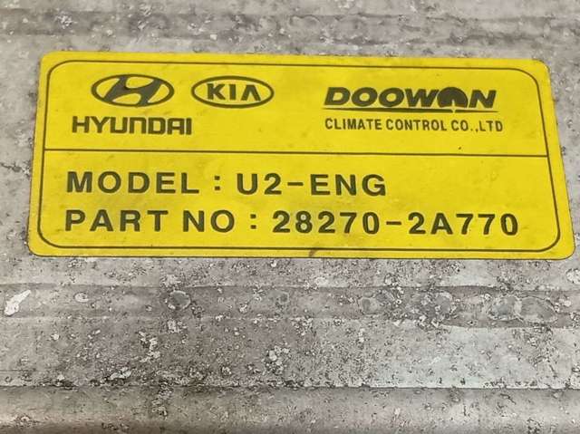 Radiador de intercooler 282702A770 HYUNDAI