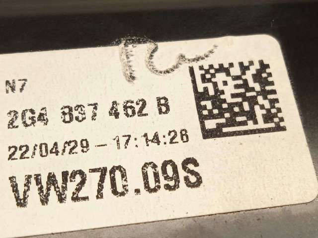 Mecanismo de acionamento de vidro da porta dianteira direita para Volkswagen Polo AW1, BZ1, AE1