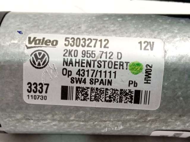 Motor de limpador pára-brisas de vidro traseiro 2K0955712D VAG