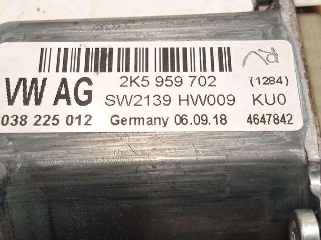 Mecanismo de acionamento de vidro da porta dianteira direita para Volkswagen Caddy SAA