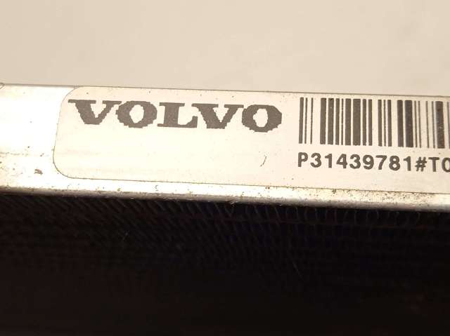 Radiador de aparelho de ar condicionado 31439781 VOLVO