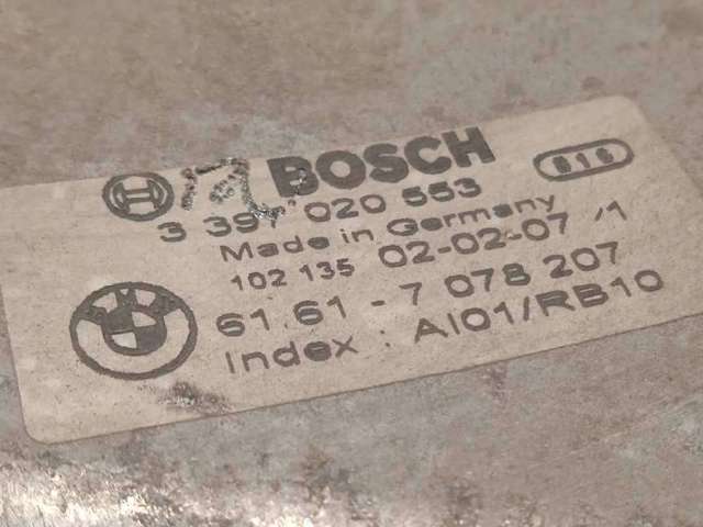 Trapézio de limpador pára-brisas 3397020553 BMW