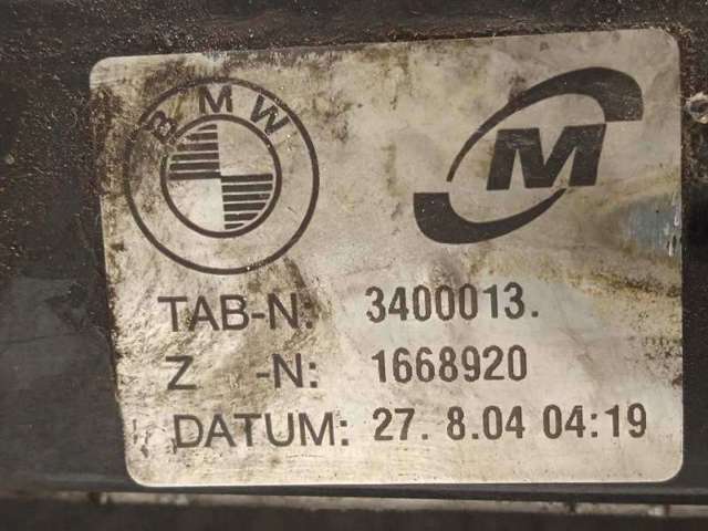Radiador de esfriamento de motor 3400013 BMW