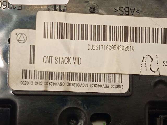 Unidade de controlo dos modos de aquecimento/condicionamento 3457397 BMW