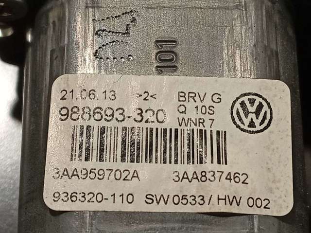 Mecanismo de acionamento de vidro da porta dianteira direita Volkswagen Passat 365 ao melhor preço